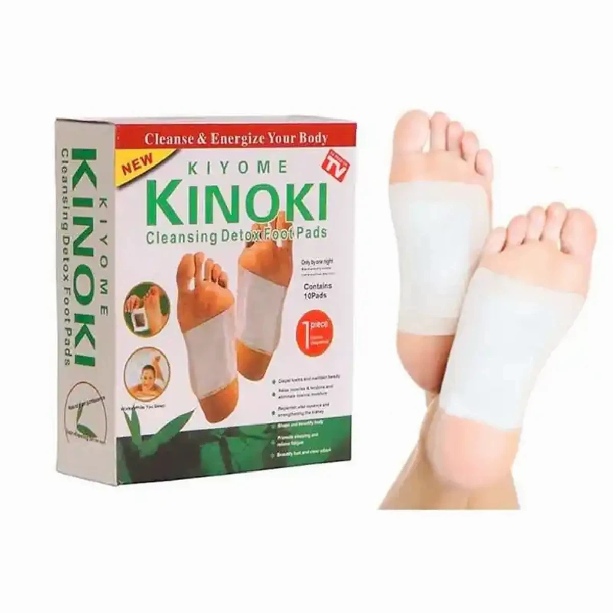 KINOKI DETOX FOOT PAD 10 PICAS